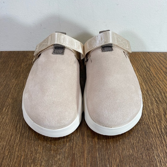 New Sorel Vllbe Suede Clog Women’s Various Sizes Nova Sand/Midnight - Picture 3 of 8